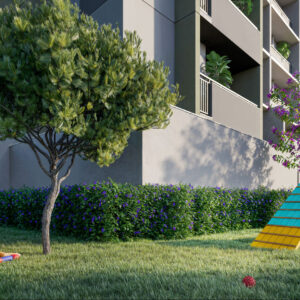 Perspectiva ilustrada do pet place